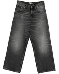 sunflower - Topstitching Wide-Leg Jeans - Lyst