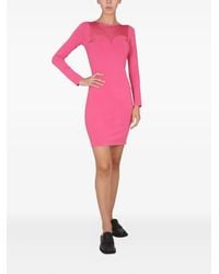 Moschino - Form-Fitting Mini Dress - Lyst