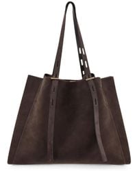 MINOBOSSI - Paula Suede Large Shoulder Bag - Lyst