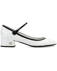 Miu Miu - Leather Pumps - Lyst