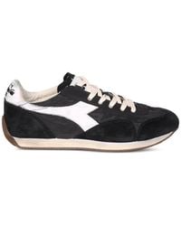Diadora - Baskets Equipe Vela Sw À Patch Logo - Lyst