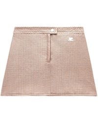 Courreges - Minigonna Re-Edition A Quadri - Lyst