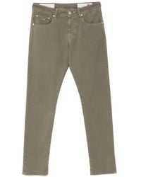 Sartoria Tramarossa - Pantalon Michelangelo À Plaque Logo - Lyst