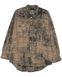 R13 - Plaid Chest-Pocket Shirt - Lyst