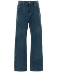 Miu Miu - Pantalon À Patch Logo - Lyst