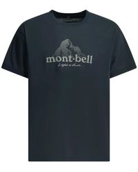 Montbell - Logo-Print T-Shirt - Lyst