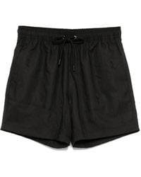 BOSS - Logo-Embroidered Swim Shorts - Lyst