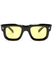 Cutler and Gross - Sonnenbrille Mit Eckigem Gestell - Lyst