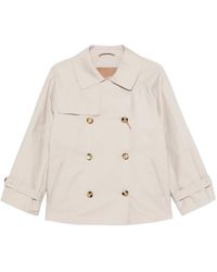 Max Mara - Double-Breasted Peacoat - Lyst