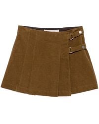 Golden Goose - Cotton Mini Skirt - Lyst