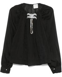 forte_forte - Embroidered Blouse - Lyst