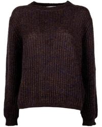 Cinque - Ribbed-Knit Crew-Neck Sweater - Lyst