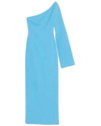 Solace London - Alina Midi Dress - Lyst