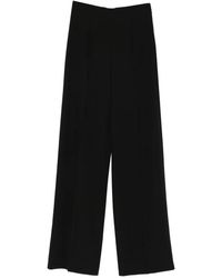 Patrizia Pepe - High-Waist Straight-Leg Trousers - Lyst