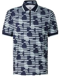 Bogner - Valentin Logo-Print Zip-Fastening Polo Shirt - Lyst