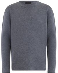 Slowear - Crew-Neck Long-Sleeve Sweater - Lyst
