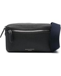 Aspinal of London - Reporter Compact Leren Messengertas - Lyst