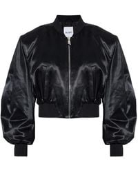The Attico - Zip-Up Bomber Jacket - Lyst