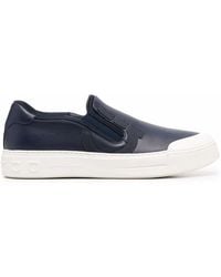Ferragamo - Ferragamo Gancini Slip-On Sneakers - Lyst