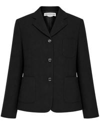 Comme des Garçons - Patch-Pocket Button-Down Blazer - Lyst