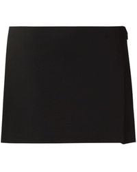 Miaou - Micro Front-slit Miniskirt - Lyst