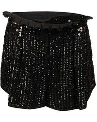 Valentino Garavani - Sequin-Embellished Shorts - Lyst