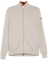 Rrd - Ribbed-Knit Zip-Up Cardigan - Lyst