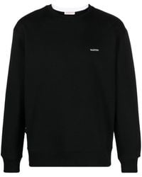 Valentino Garavani - Logo-print Cotton Sweatshirt - Lyst