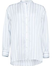 Eres - Striped Cotton Shirt - Lyst