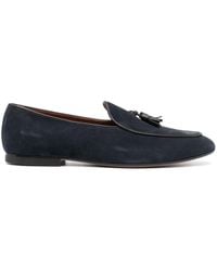 Tod's - Tassel-detail Suede Loafers - Lyst