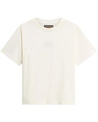 Woolrich - Logo-Print T-Shirt - Lyst
