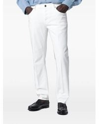 PT Torino - Logo-Patch Tapered-Leg Jeans - Lyst