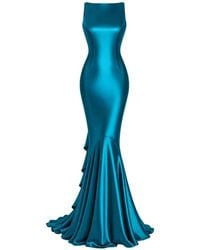 retroféte - Ambrosia Ruffled Maxi Dress - Lyst