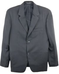 Yohji Yamamoto - Single-Breasted Wool Blazer - Lyst