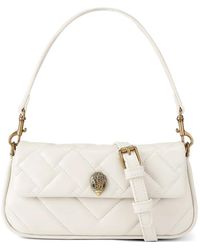 Kurt Geiger - Pickle Quilted Eagle-Head Clutch Bag - Lyst