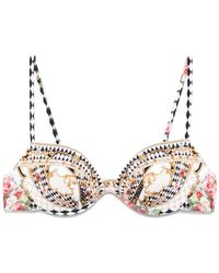 CAMILLA - Bikinioberteil Mit Grafischem Print - Lyst