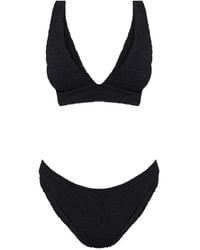 Hunza G - Carla Crinkle Bikini - Lyst