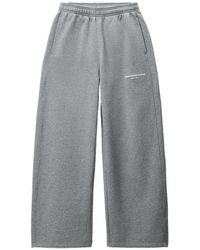 Alexander Wang - Mid-Rise Relaxed Sweatpant W/ Logo Print - Lyst