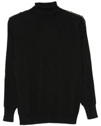 D.exterior - Stud-Embellished Roll-Neck Sweater - Lyst