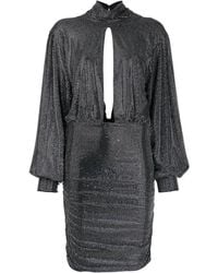 Philipp Plein - Encrusted Rhinestone Jersey Dress - Lyst