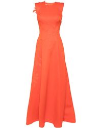 Saiid Kobeisy - Robe Longue À Fleurs - Lyst