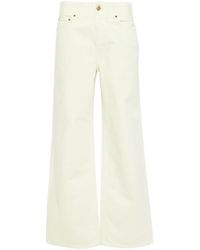 Ulla Johnson - Elodie High Waist Straight Jeans - Lyst