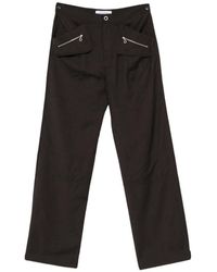 Kiko Kostadinov - Pantalon En Laine Komlo À Fermeture Zippée - Lyst