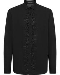 Philipp Plein - Overhemd Verfraaid Met Stras - Lyst