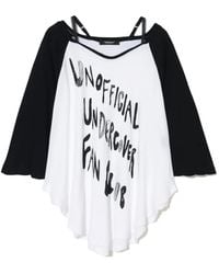 Undercover - Slogan-Print Raglan-Sleeve T-Shirt - Lyst