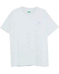 flâneur - Logo-Patch T-Shirt - Lyst