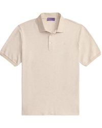Ralph Lauren - Logo-Embroidered Piqué Polo Shirt - Lyst