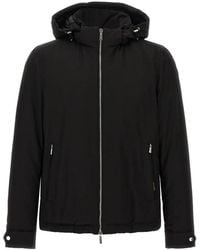 Moorer - Giacca Albini Acqua Con Cappuccio - Lyst
