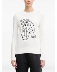 EA7 - Pull En Laine - Lyst