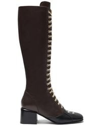 LILI CURIA - Isadora Lace-Up Boots - Lyst